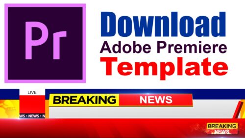 Download breaking news lower third adobe premier template free