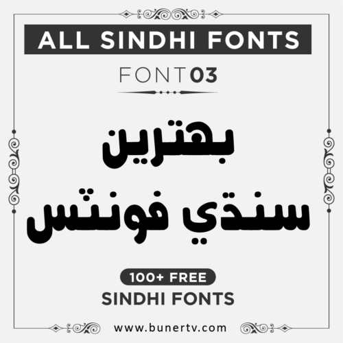 PDMS Multan Sindhi Font