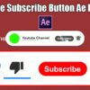 youtube subscribe button template free download