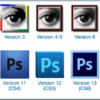 PHOTOSHOP LOGO HISTORY