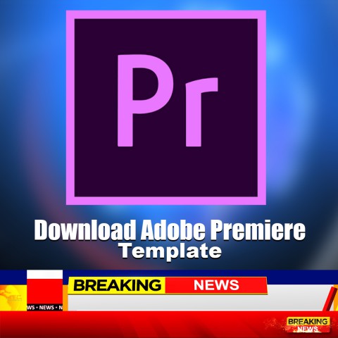 News channel lower third adobe premiere Template 