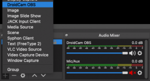 DroidCam OBS