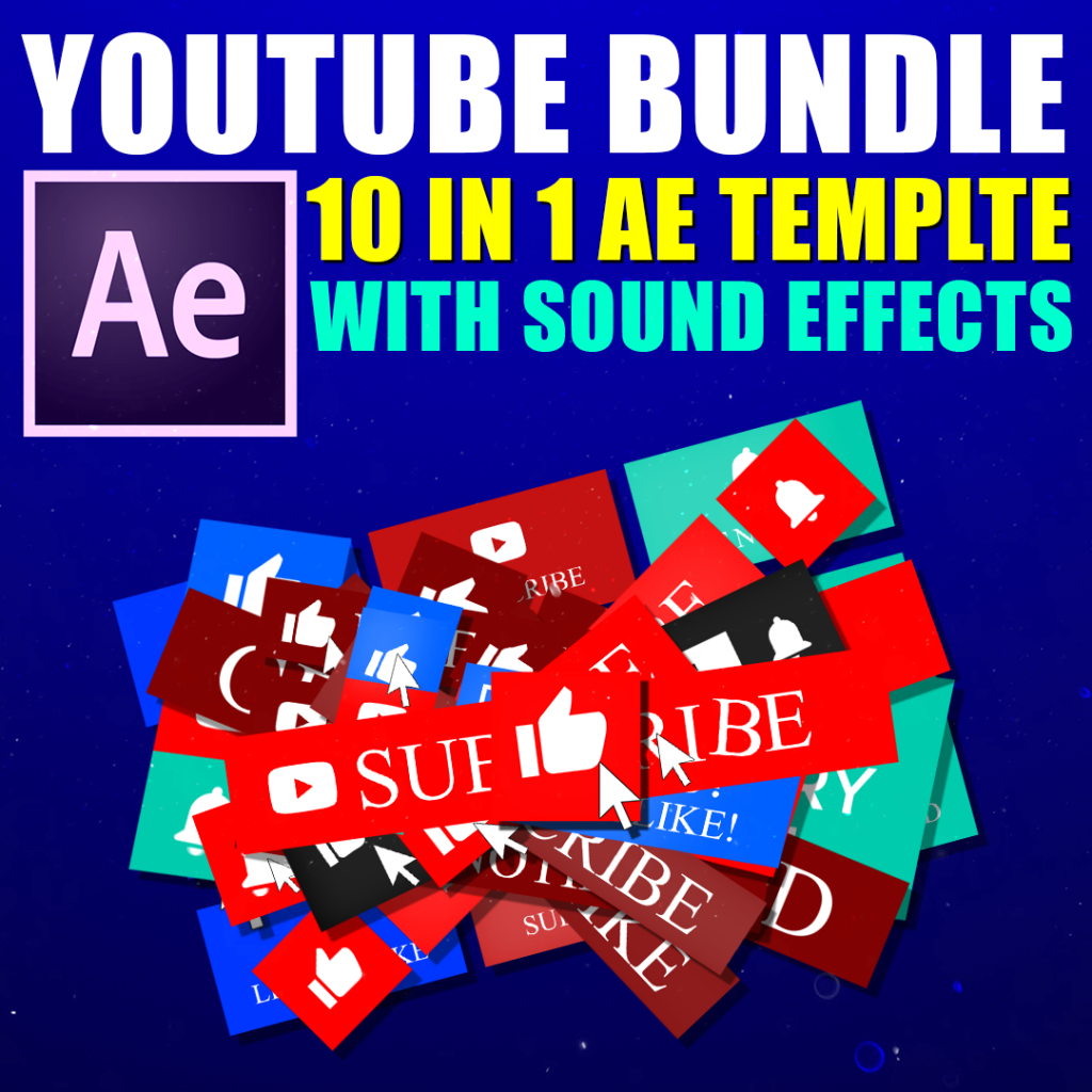 Free YouTube Subscribe Buttons Pack