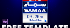 Download Samaa News Logo Adobe After Effects Template