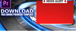 News Alert Adobe Premiere templat3