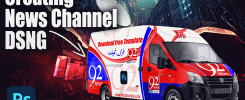 News channel dsng design template