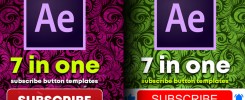 YouTube subscribe button png with bell icon adobe after effects templates download