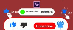 youtube subscribe button template free download