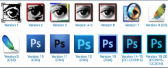 PHOTOSHOP LOGO HISTORY